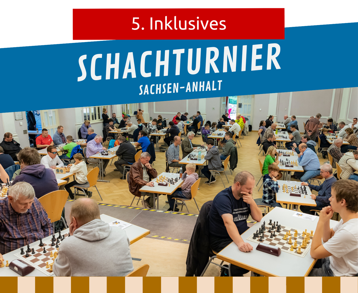 5. Inklusives Schachturnier Sachsen-Anhalt