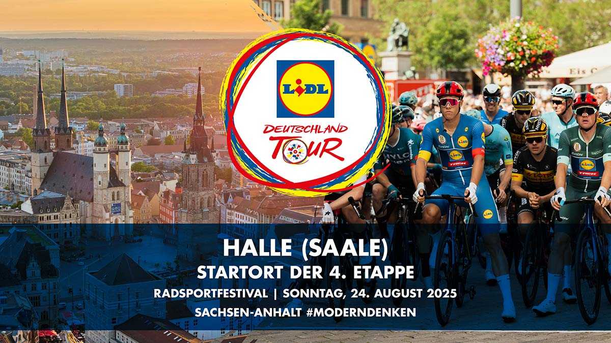 LIDL Deutschland Tour 2025 - 4. Etappe in Halle (Saale) LIDL Deutschland Tour 2025 - 4. Etappe in Halle (Saale)